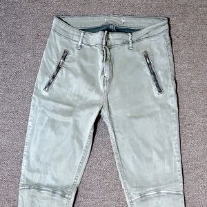 Light Green Skinny Pants